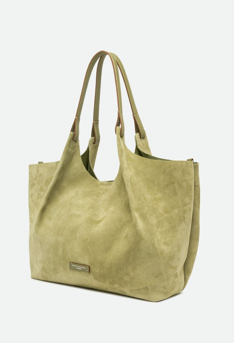Gianni Chiarini Dua Beuteltasche Veloursleder