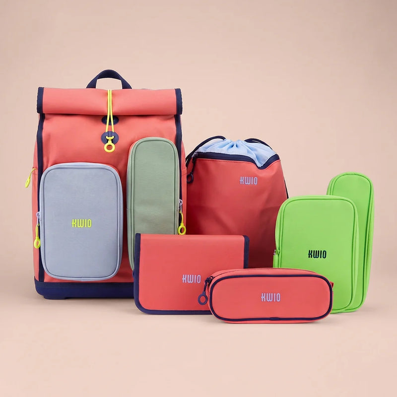 KWIO BAGG 5-tlg Schulrucksack-Set