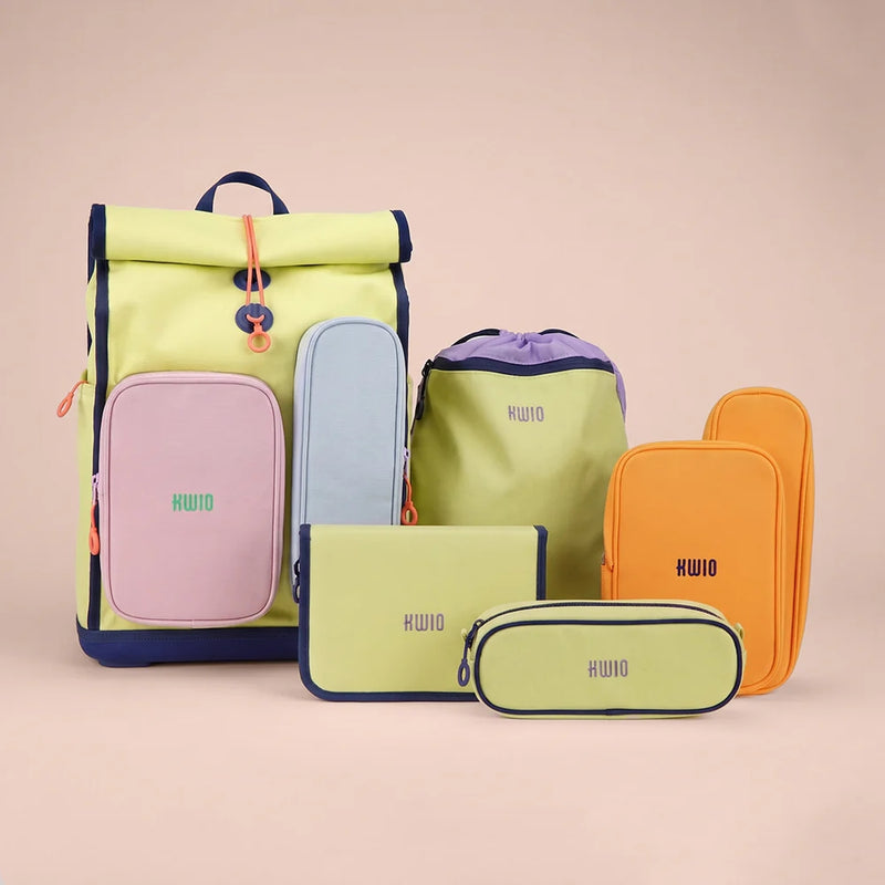 KWIO BAGG 5-tlg Schulrucksack-Set