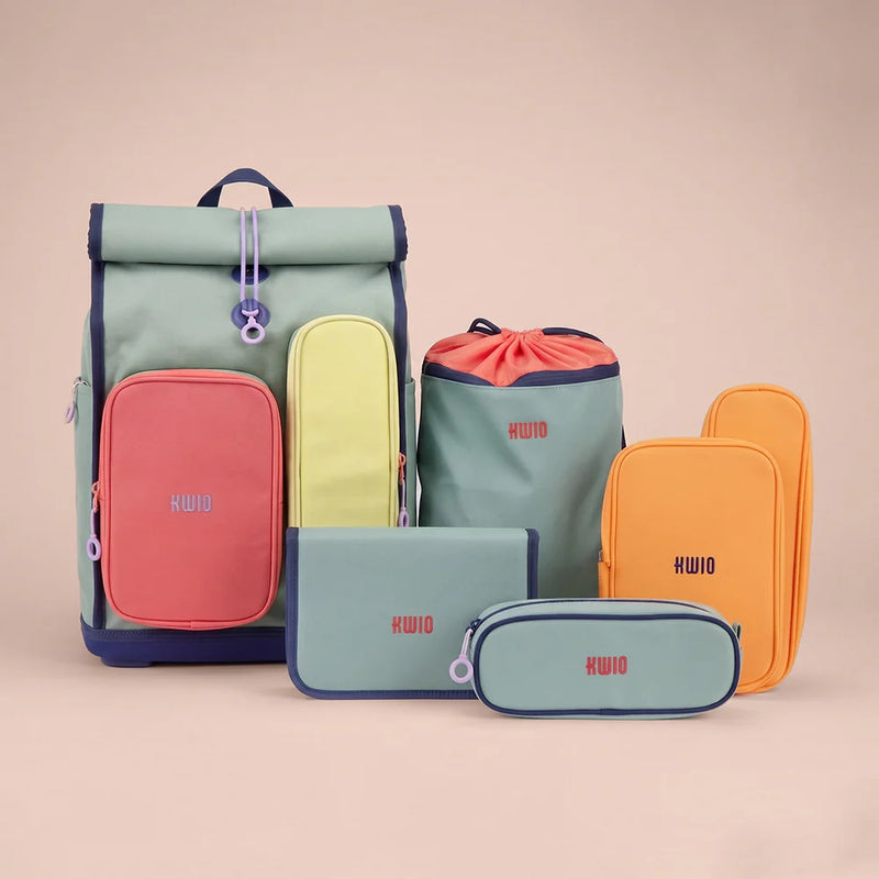 KWIO BAGG 5-tlg Schulrucksack-Set
