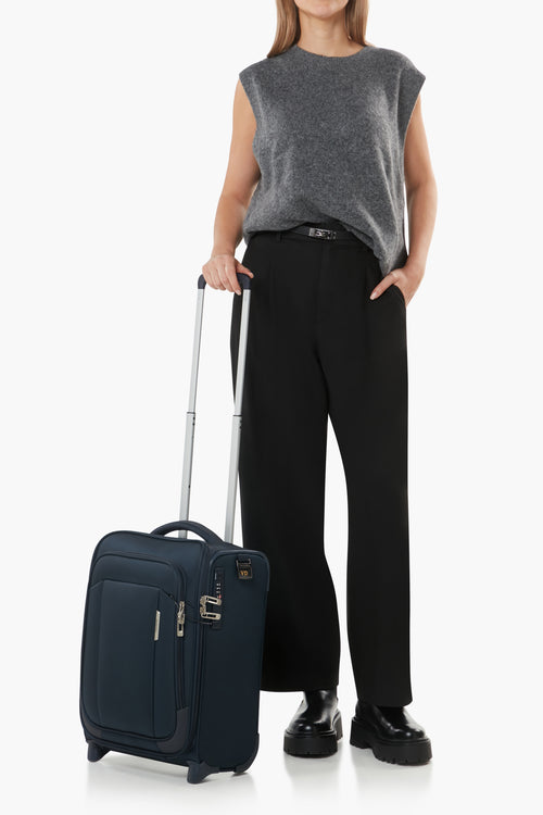 blau / XS (Handgepäck/45 cm) mit 2 Rollen