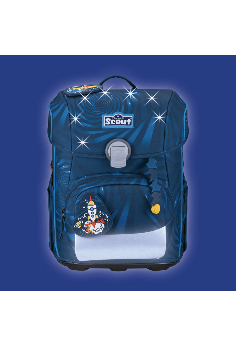 Scout Neo Exklusiv LED Schulrucksack Set
