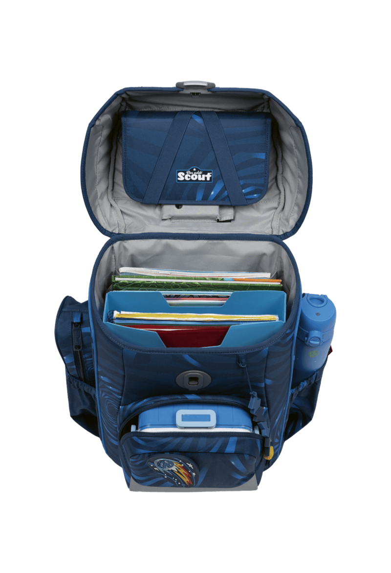 Scout Neo Exklusiv LED Schulrucksack Set