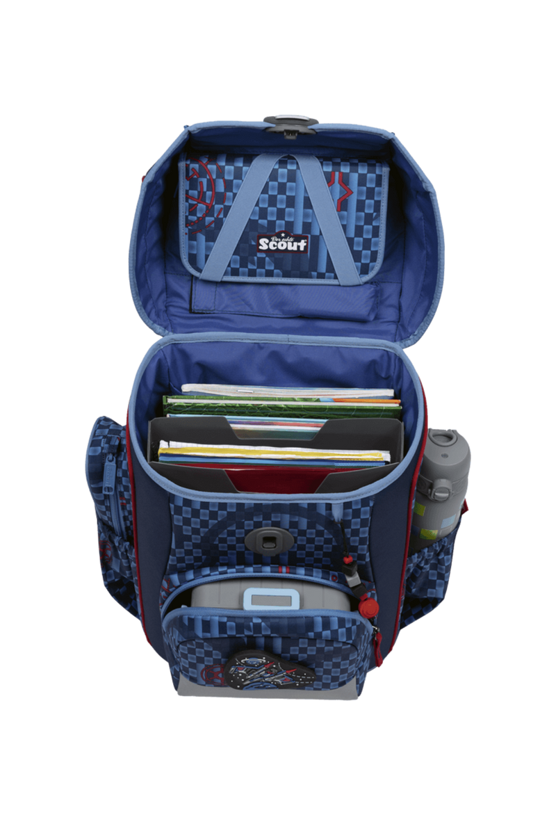 Scout Neo Exklusiv Safety Light Schulrucksack Set