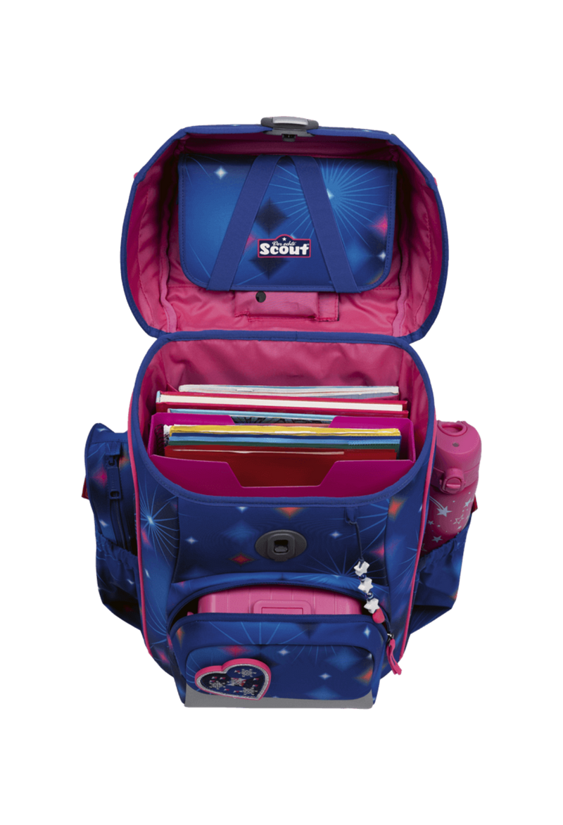 Scout Neo Exklusiv LED Schulrucksack Set