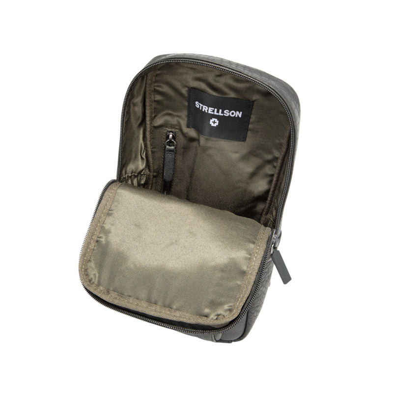 Strellson Leder Clapton Chris Slingbag