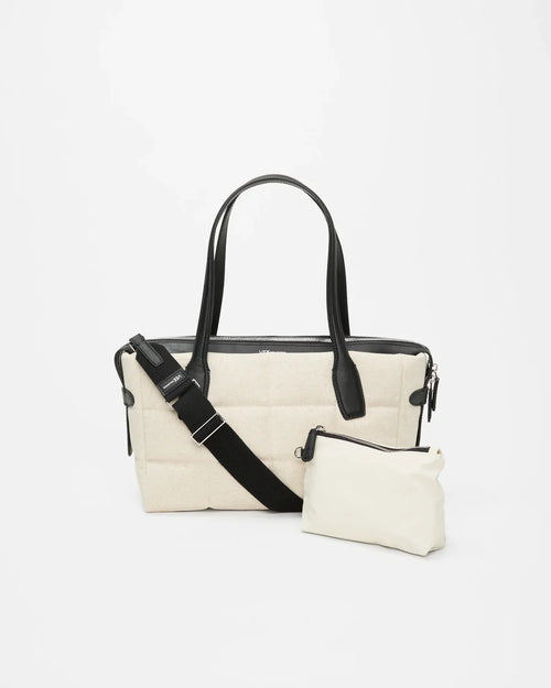 Natural Canvas/ Black / Small