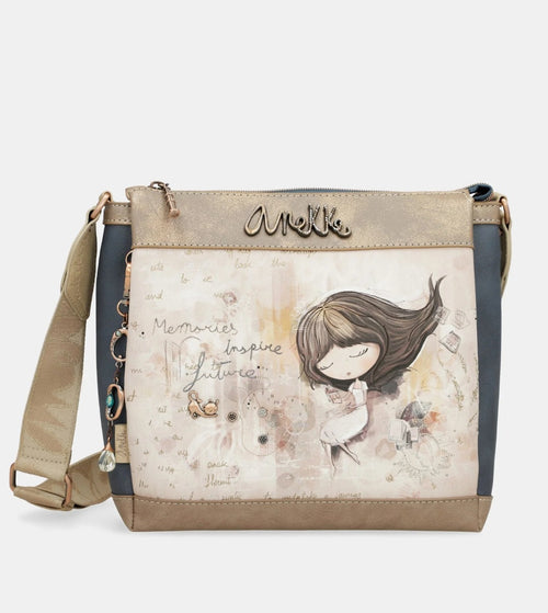 braun mit Muster