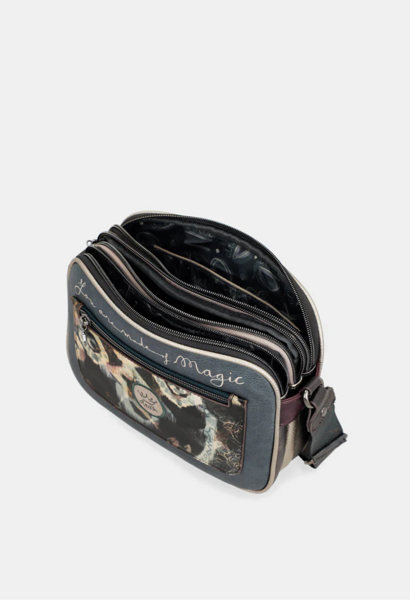 Anekke Real Drei Fächer Umhängetasche