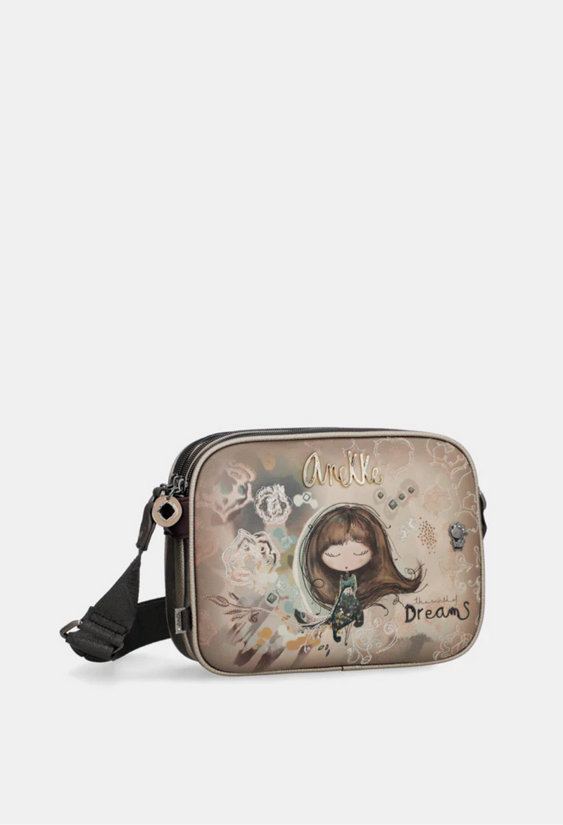 Anekke Real Drei Fächer Umhängetasche