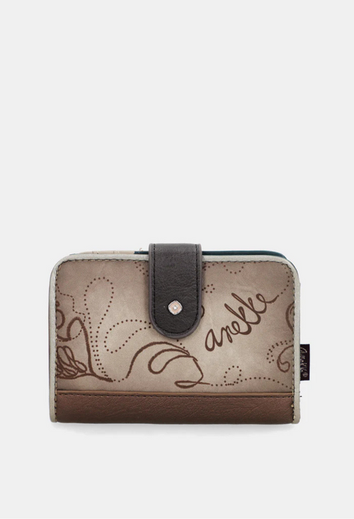 Braun mit Muster / M