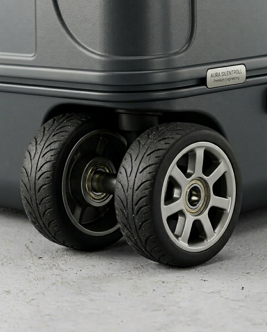 Geräuschdämmende Rollen 