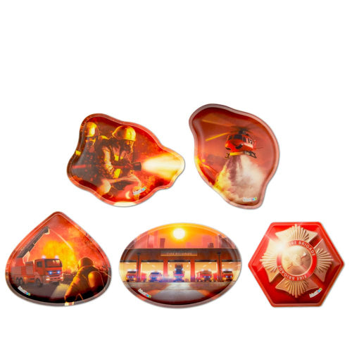 rot mit Muster