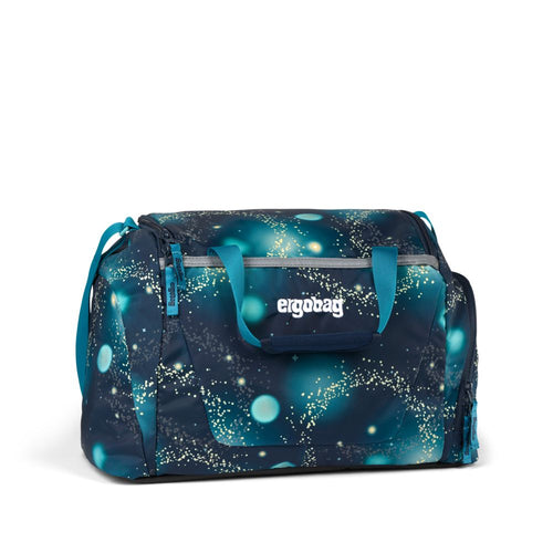 blau mit Muster