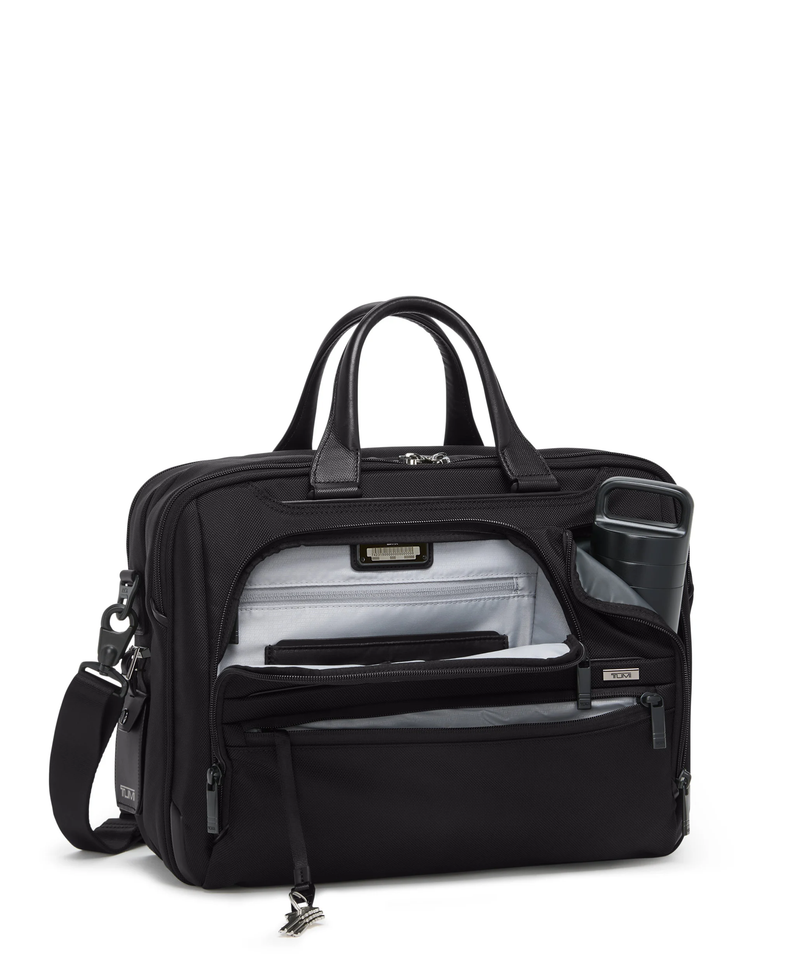Tumi Alpha 4 Black Aktentasche aus FXT Ballistic Nylon