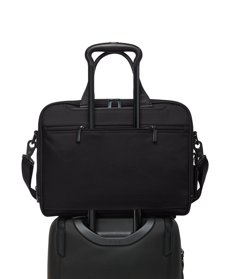Tumi Alpha 4 Black Aktentasche aus FXT Ballistic Nylon