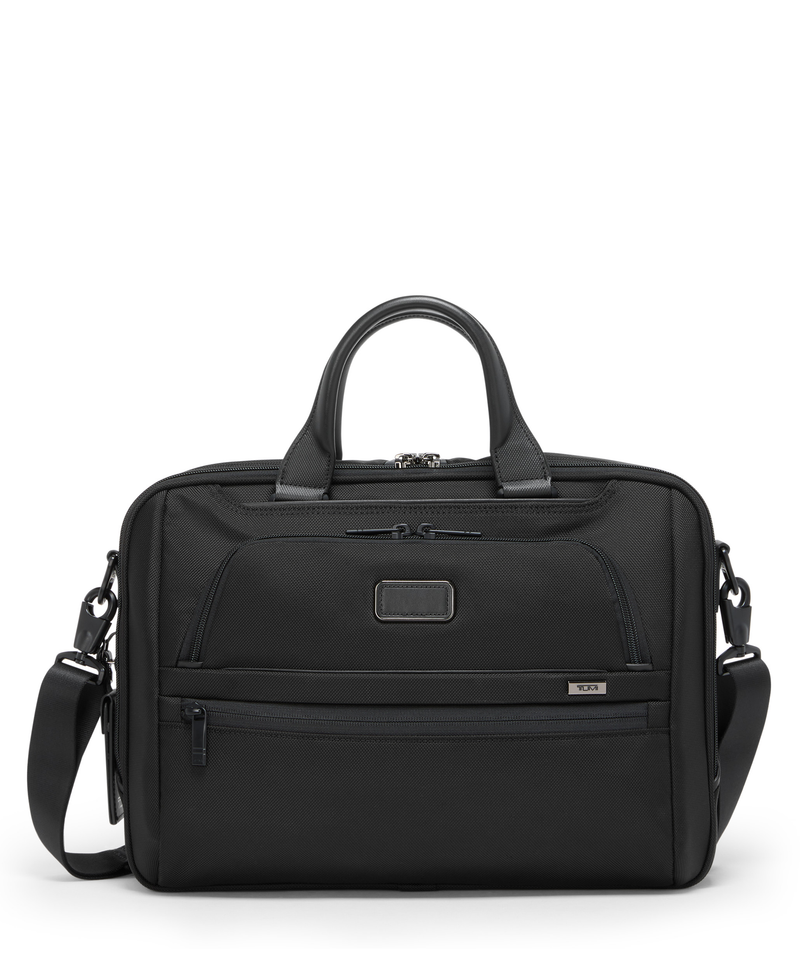 Tumi Alpha 4 Black Aktentasche aus FXT Ballistic Nylon